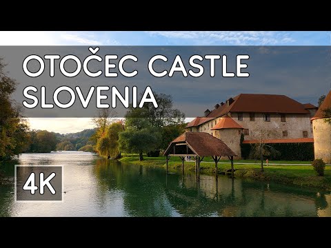 Walking Tour: Otočec Castle, Slovenia - 4K UHD Virtual Travel