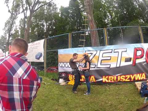 Zabawy wspinaczkowe na Dnaich Gałkówka cz 13