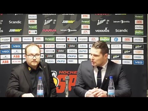 Sport - KalPa 25.02.2016 lehdistötilaisuus