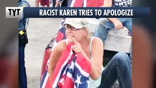 Racist Karen Backpedals, "I Blacked Out and Didn't Know What I Was Saying"