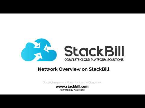 Network overview on StackBill (CMP).
