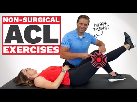Home Exercises To Rehab An ACL Injury (NON Surgical!)