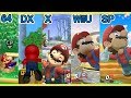 64 DX X WiiU SP 歴代スマブラ 画面KO 全キャラ DLC比較まとめ Screen KO Super Smash Br