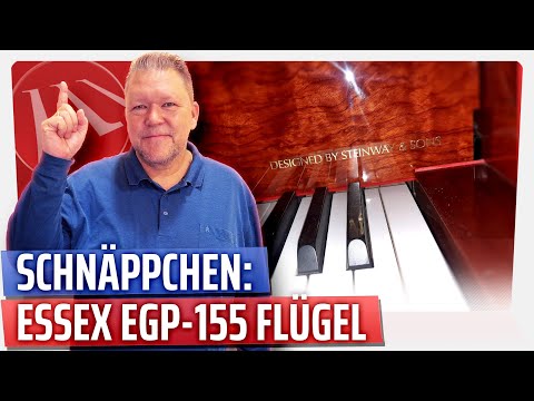 Superschnapper: Essex EGP-155 Flügel in Bubinga von 2010 - "Crown Juwel" - Design by Steinway & Sons