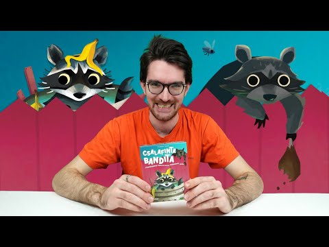 Csalafinta Bandita társasjáték  UNBOXING - reflexshop