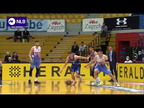 Steal & dunk by Marko Jošilo (Cibona – Igokea m:tel, 1.4.2022)