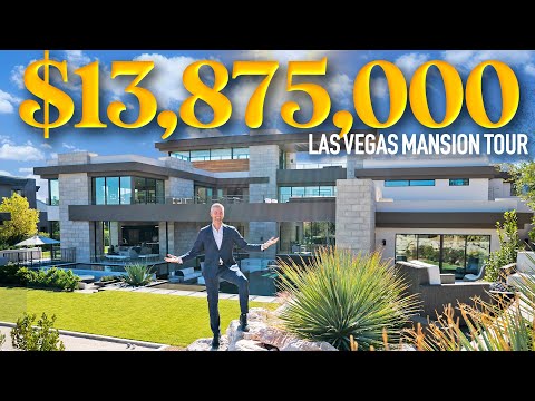 Inside a MASSIVE Las Vegas Mega Mansion