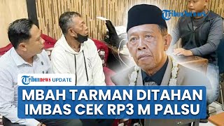 Mbah Tarman Ditahan di Sel Polres Pacitan Imbas Mahar Cek Rp3 Miliar Palsu, Dijerat Pasal Berlapis