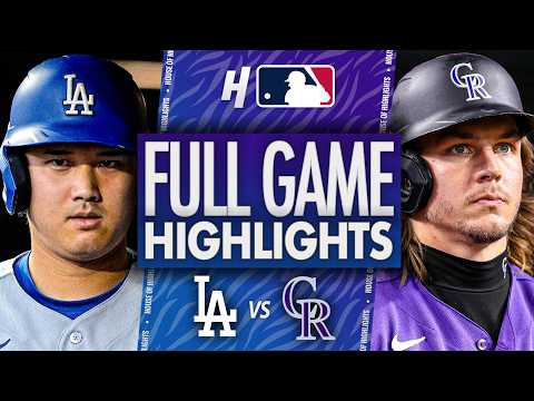 洛杉磯道奇 vs 科羅拉多洛磯 – 2026/8/18 MLB賽季 全場精華 🔥 (Los Angeles Dodgers vs Colorado Rockies - FULL GAME HIGHLIGHTS 🔥 August 18, 2026 MLB Season)