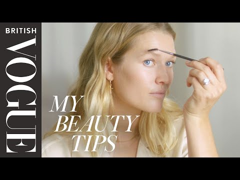 Model Toni Garrn's Wedding Day Makeup Look | My Beauty Tips | British Vogue