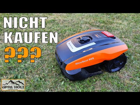 Wie gut ist ein günstiger Mähroboter -  Yard Force MowBest 805 im Test. Rasenmäher Roboter im Test
