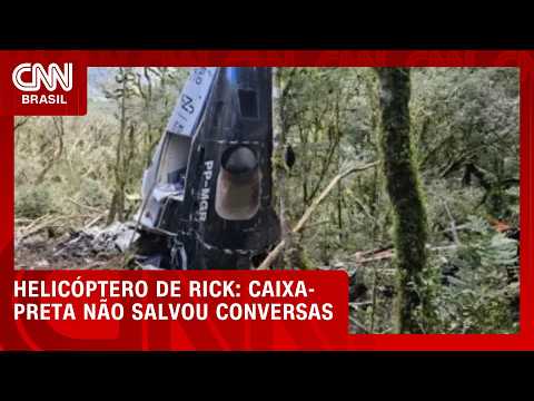 ‘Caixa-preta’ de helicóptero que matou Rick não salvou conversas do voo | CNN NOVO DIA