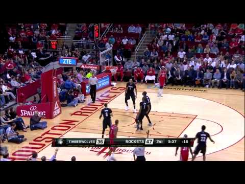 Minnesota Timberwolves VS Houston Rockets [Jason Terry 17 Points]