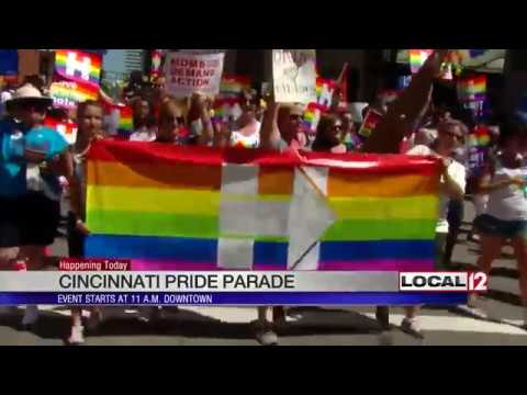 Cincinnati Pride Parade kicks off downtown Saturday