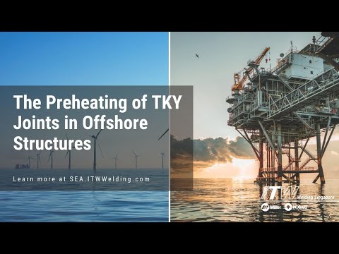 Preheating of TKY Joints in Offshore Structures
