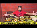 கோவையின் சிறந்த உணவகங்கள் !!! 2023 Best Restaurants in Coimbatore #coimbat