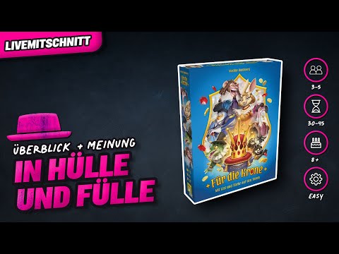 FOR THE CROWN - Board game - The Pile is awesome