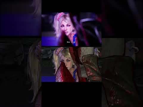 Zed Death Comparison | Lollipop Chainsaw RePOP vs Original #gaming #games #lollipopchainsaw