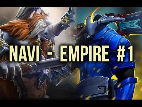 Dendi vs XBOCT Navi vs Empire Shanghai Major EU Qualifiers Game 1 Dota 2