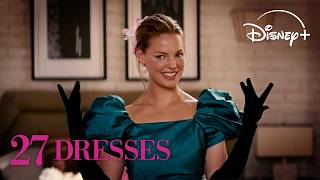 Katherine Heigl's 27 Bridesmaid Dresses | 27 Dresses | Disney+ UK