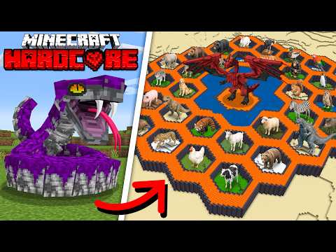 I Built a ZOO for REAL LIFE Animals in Minecraft - Gameplay, Kingdom Kids Zone, Minecraft - EYstreem