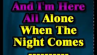 ELO - When The Night Comes (Sing-a-long karaoke lyric video)
