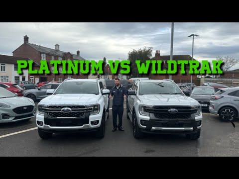 2024 Ford Ranger Wildtrak VS Platinum Specification Differences Walk around 💥