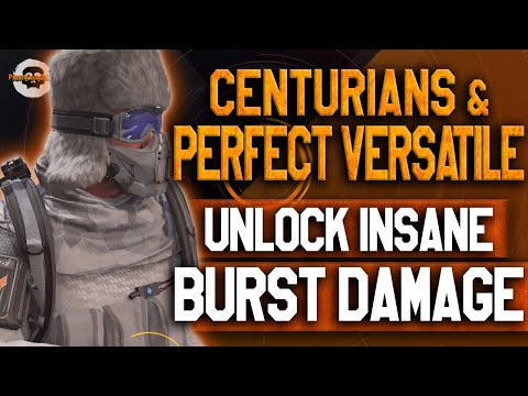 UNLOCK INSANE BURST DAMAGE! CENTURIANS & VERSATILE SMG Build! Division 2  - TU22 #thedivision2 #pvp