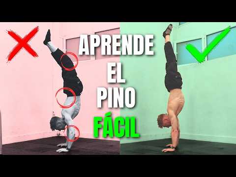 How to do the EASY HANDSTAND for BEGINNERS! Correct Technique + Progressions