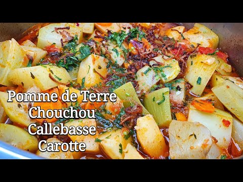 Daube de Legumes Facile | Easy Healthy Vegetables Stew (Vegan)