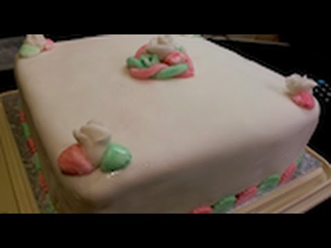 Me decorating the Christmas cake (2012)