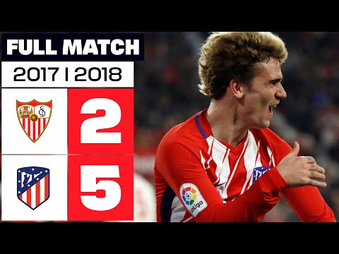 Sevilla FC - Atlético de Madrid (2-5) LALIGA 2017/2018 FULL MATCH