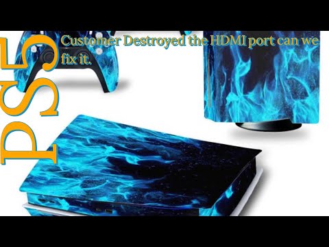 Repair Shop DESTROYS PS5 - Can I Save It?!!!! (Playstation 5 Destroyed)-  #PS5, #HDMI,#xbox,#PS4,