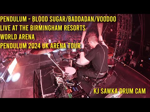 Pendulum Blood Sugar Baddadan Voodoo KJ Sawka Drum Cam