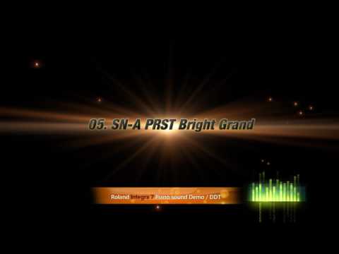 Roland Integra 7 / 10 Piano sound Demo