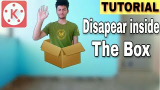 Disappear inside the box Kinemaster tutorial | learn video editing in English