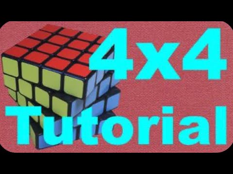 Cea Mai Simpla Metoda De Rezolvare A Cubului De 4x4x4! Tutorial în limba romana.