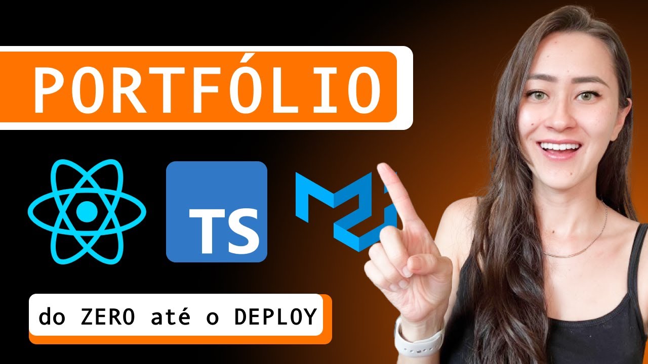 Faça seu portfólio do ZERO  [React + TS + deploy] 🔥Tutorial🔥