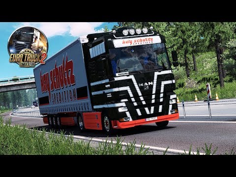 🚛 MAN TGA Kay Schultz Spedition - Uppsala to Ümea.