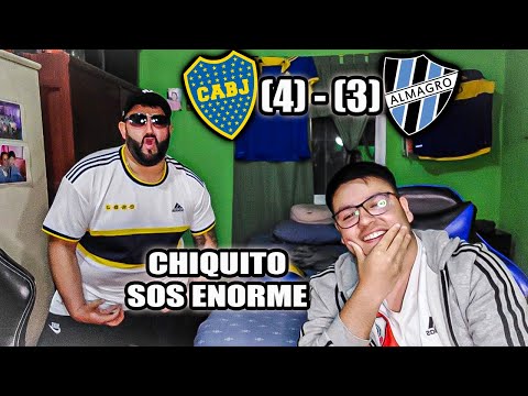 CHIQUITO ROMERO SOS ENORME | BOCA 2(4) - 2(3) ALMAGRO | REACCIONES DE HINCHAS | COPA ARGENTINA 2023