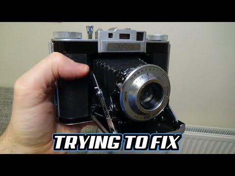 Trying to FIX a 1950s FOLDING CAMERA