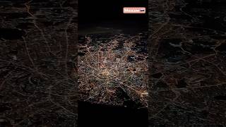 Download lagu Moscow 🇷🇺 Night View from Flight  #moscow #russia mp3