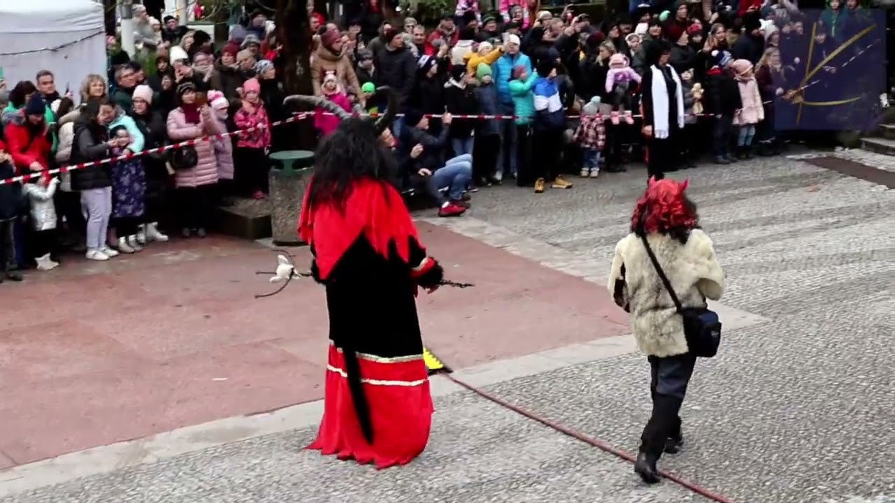 Mikulášská nadílka v Mariánských Lázních