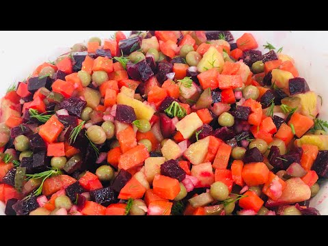 Delicious Healthy & EASY Beet Potato Salad (Vinaigrette)