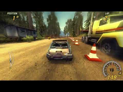 FlatOut 2 Gameplay Part 8 [4K 60FPS PC] No Commentary