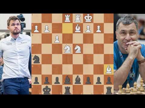 Magnus Carlsen — Vassily Ivanchuk King's Pawn Opening, Alapin Opening