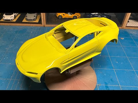 Building the 1/24 Alpha Model Aston Martin Vantage: Part 1