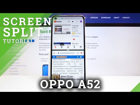 How to Use Split Screen on OPPO A52 – Create Double Screen