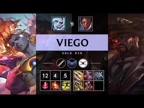Viego Mid vs Lucian - KR Diamond Patch 25.S1.3