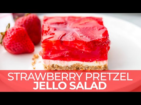 Strawberry Pretzel Jello Salad Recipe
